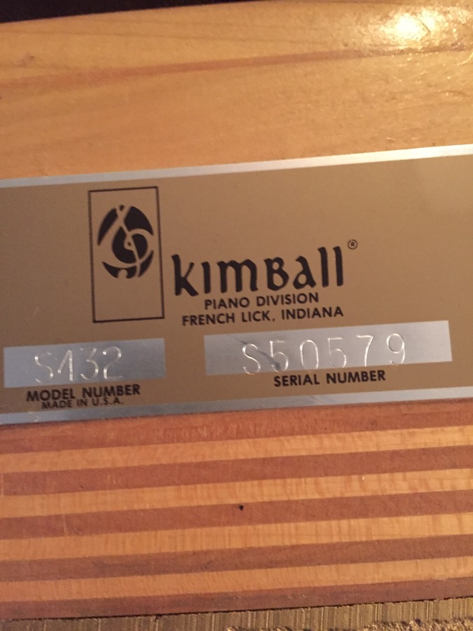 What Is My Kimball Console Piano Worth? Serial S50579